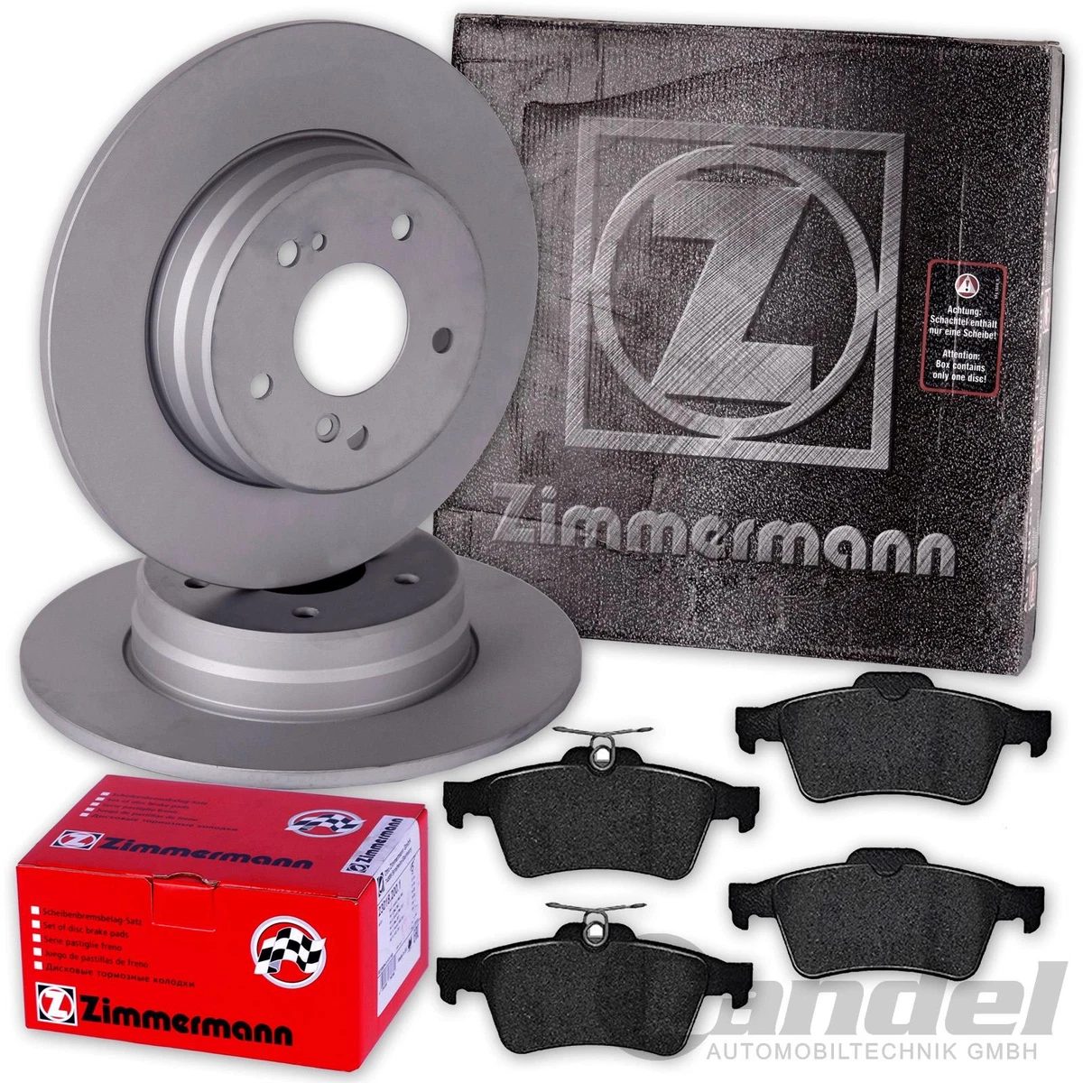 Otto-Zimmermann для Opel Corsa C (X01): високоякісні гальмів